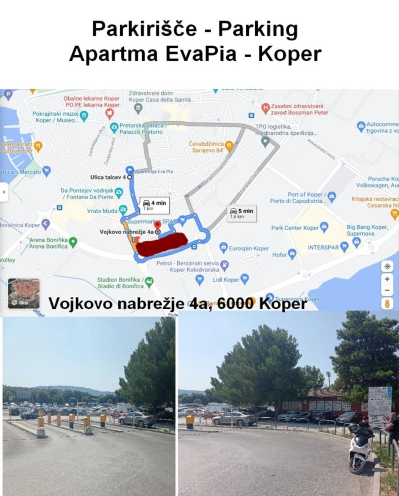 Apartmaja Eva&Pia Koper Buitenkant foto